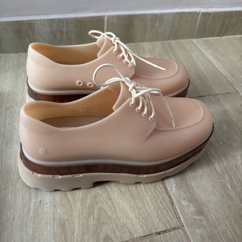 Melissa beige-brown platform shoes like new, size 40
