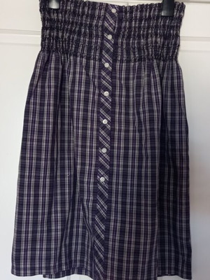 Gant skirt like new, cotton, colorful purple with pockets