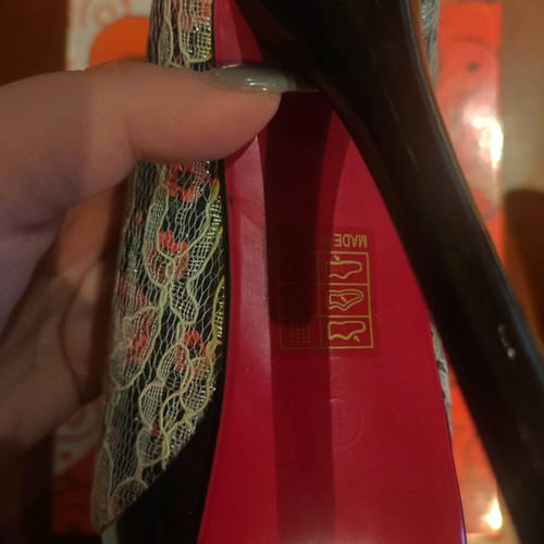 Stiletto shoes new, multicolored, size 38