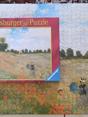 Puzzle Poppy Field Claude Monet 1873 Ravensburger used
