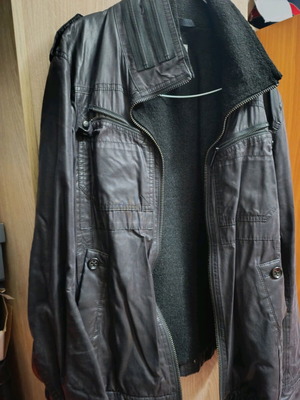 Ανδρικό μπουφάν military style μεταχειρισμένο, μέγεθος M, coated