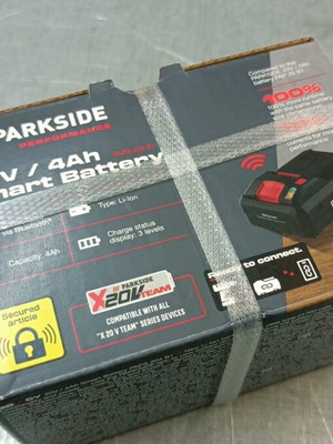Parkside Smart Me 20V 4Ah Bluetooth Battery new