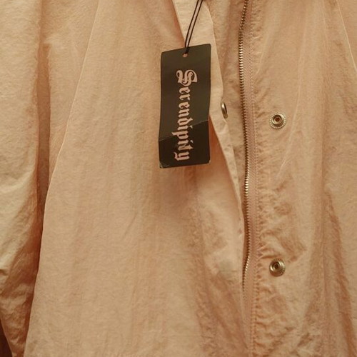 Women's waterproof coat new, spring, salmon color size S