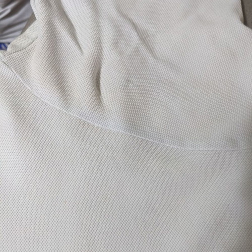 Burberry men's polo shirt, size large, light green shade