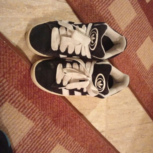 Adidas Campus Original sneakers black white size 40⅔ used