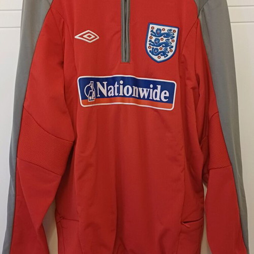 England National Football Team Umbro Kids Training Sweatshirt Red Size 152 Like New