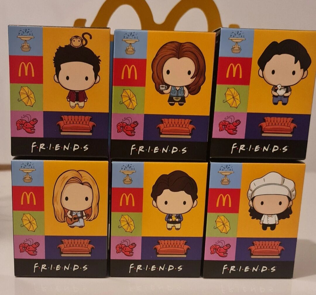 Friends フィギュア McDonald's Figurinele Friends ajung și la McDonald's România - RazvanCalin.RO