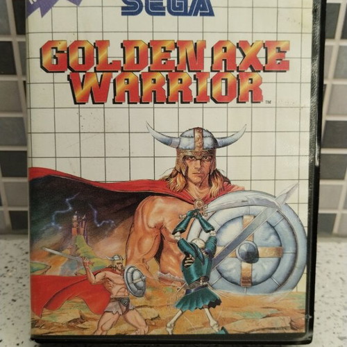 Golden Axe Warrior Sega Master System used, with box and cartridge