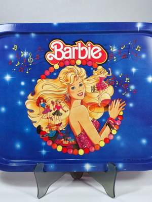 Vintage δίσκος σερβιρίσματος Barbie Mattel 1990 σαν καινούργιο