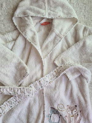 Nef Nef children's bathrobe Forest Animals size 2, unisex