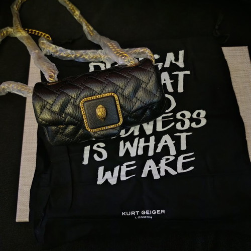 Mini Kurt Geiger bag new with tag and gold chain details