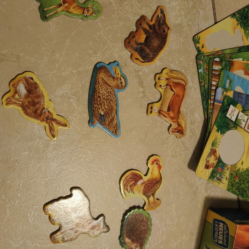 Tiere füttern educational animal learning game like new