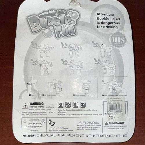 Dolphin-shaped bubble gun toy for kids