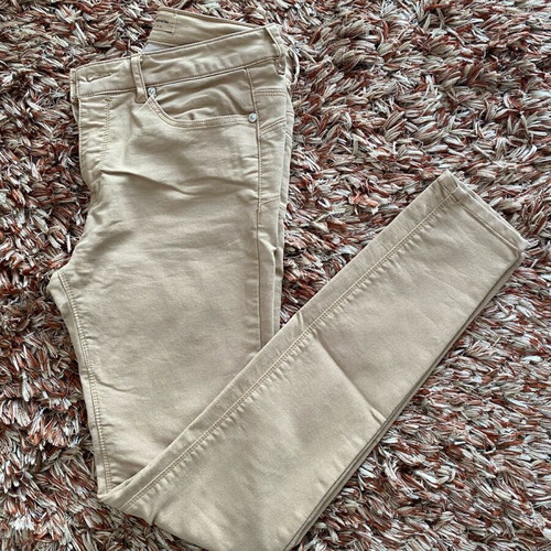 Stradivarius beige jeans size 36 used, push up, skinny