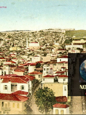 Card postal Thessaloniki panorama 1917 used