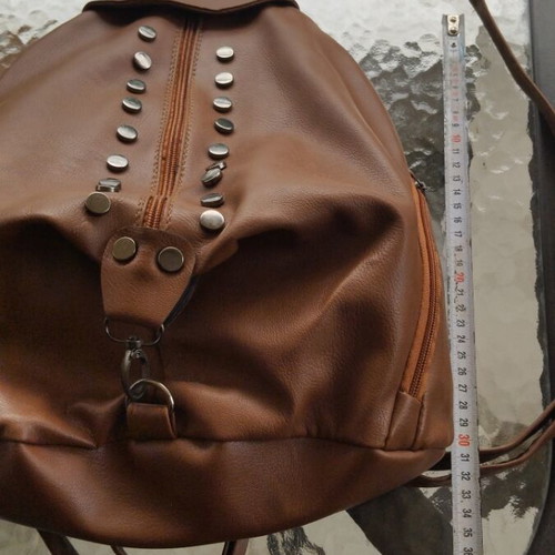 Backpack slightly used brown without damages