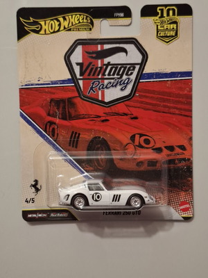 Ferrari 250 GTO Hot Wheels Premium new vintage racing