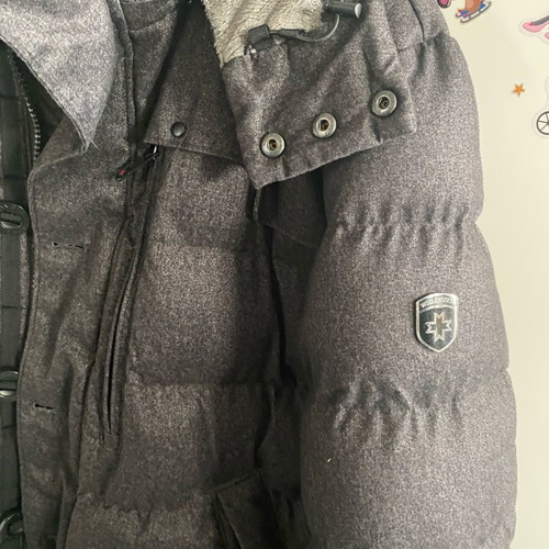 Wellensteyn Men's Winter Jacket gray used XXL