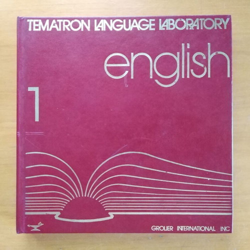 Tematron English language method used with 10 books, Life in Britain, 15 cassettes