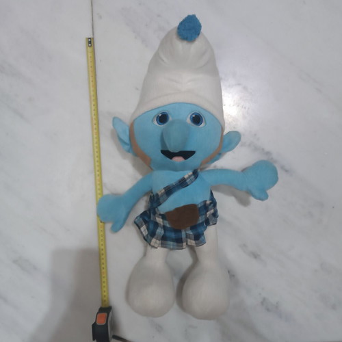 Set of 4 Large Smurfs Plush Toys 50 cm