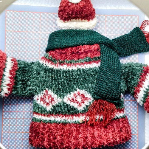 Winter and Christmas bottle sweater cover new