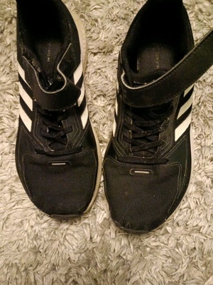 Adidas running shoes used, size 40, black