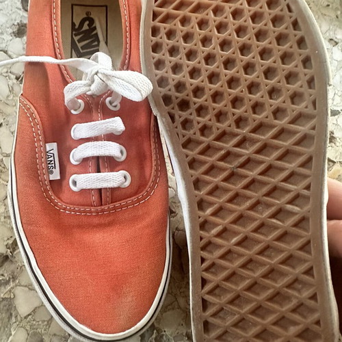 Vans women's sneakers size 38, red