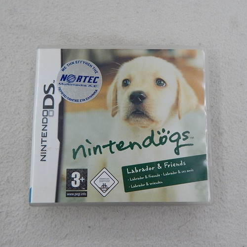 Nintendo DS Nintendogs game used with case and manual