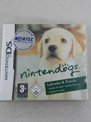 Nintendo DS Nintendogs game used with case and manual