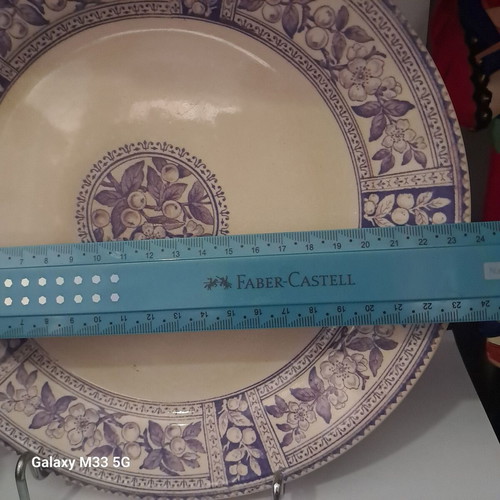 English collectible plate circa 1885