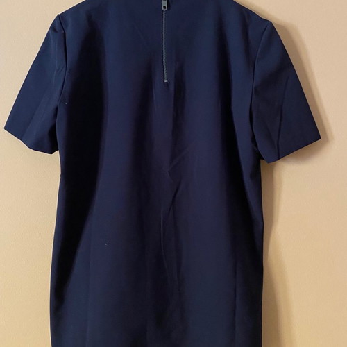 Zara short-sleeve blouse size M blue