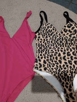 Two one-piece swimsuits size 46 like new