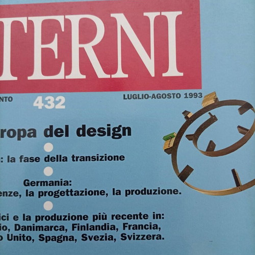 Interni Magazine Issue 432 July-August 1993 Vintage Design