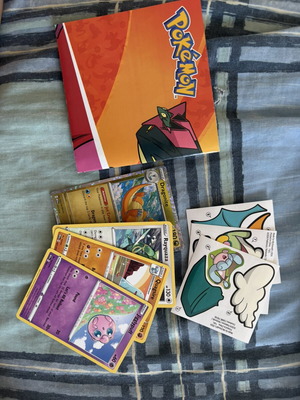 Pokemon cards used, excellent condition