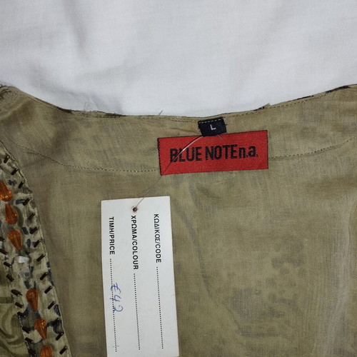 Bluenote airy dress new in olive color size M