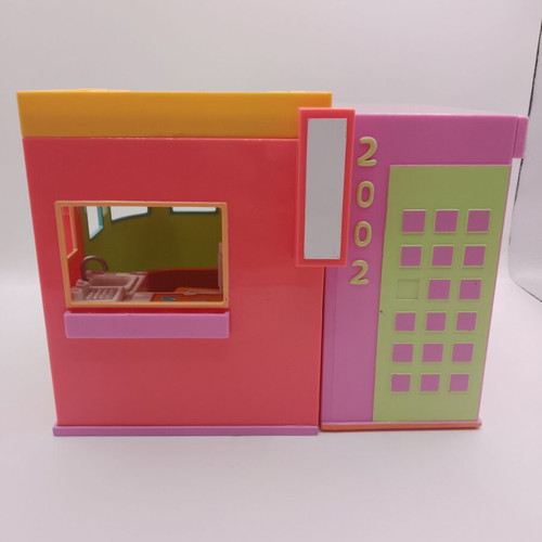 Polly Pocket Mattel collection with backpack, house & dolls