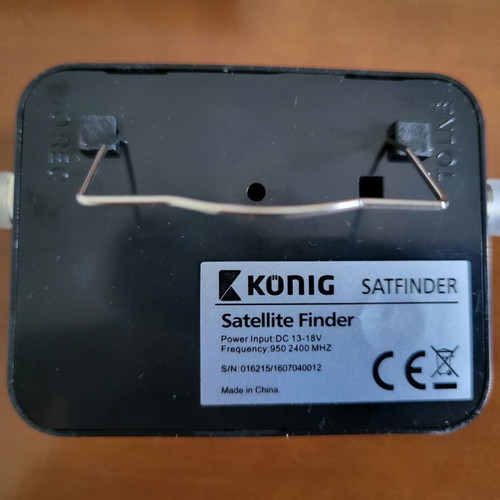 Konig Analog Satellite Finder KN-SATFINDER New in Box