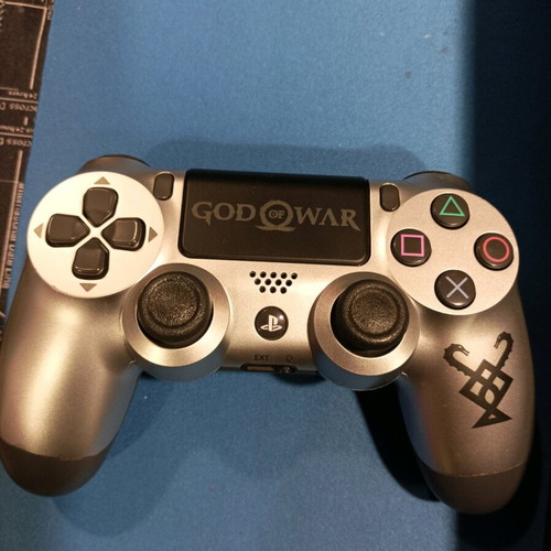 PlayStation 4 Pro God Of War Limited Edition console used 1TB