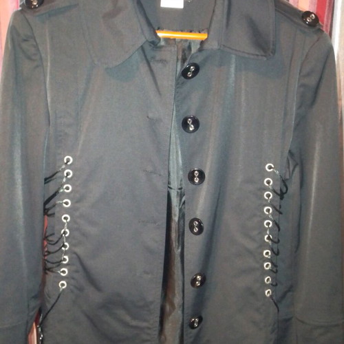 Women's jacket used, size small, black