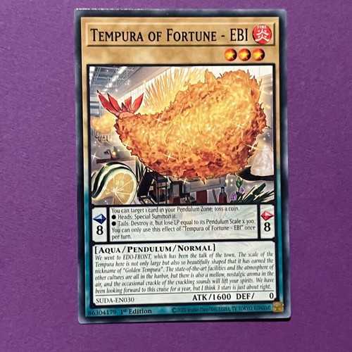 Tempura of Fortune - EBI (Yu-Gi-Oh! Card)