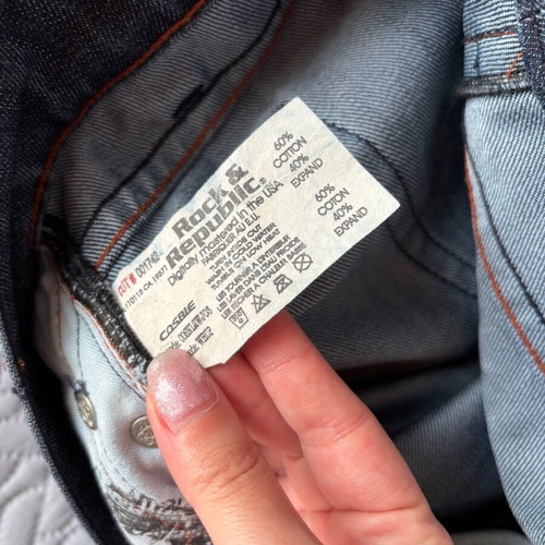 Rock and Republic jeans used, dark blue, US size 31