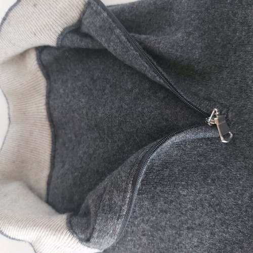 Wool sweater women used, gray, size S