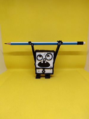 DoodleBob Pencil Holder 3D Printed SpongeBob Accessory
