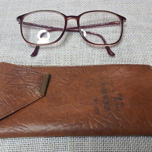 Silhouette SPX M2789 women's glasses used, titanium reddish brown