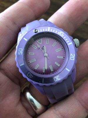 Auriol watch with luminous hands like new