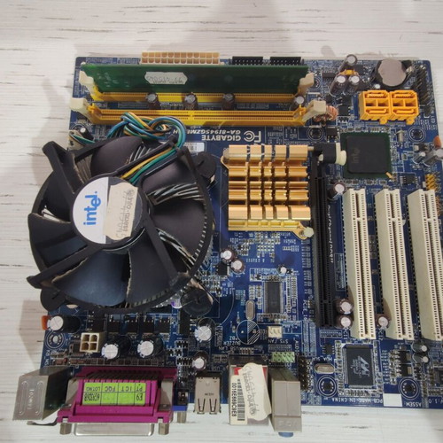 Gigabyte Motherboard 8I945GZME-RH like new with Intel Core2 4300 CPU and 512MB Ram