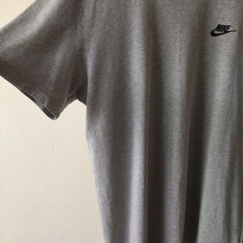 Nike T-Shirt M gray like new, cotton lightweight