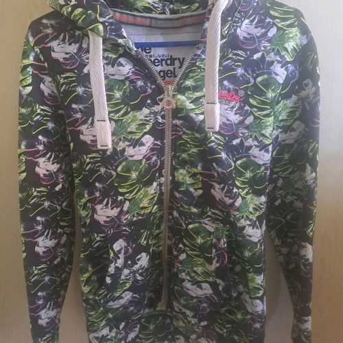 Superdry women's hoodie sweatshirt size S like new