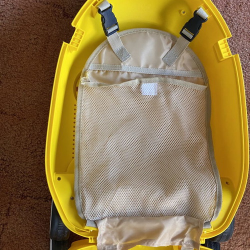 Children's Lion Trolley Suitcase with Bluetooth and MP3, new, yellow