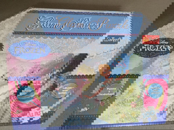 Παζλ frozen. Puzzle glitter 100 κομμάτια